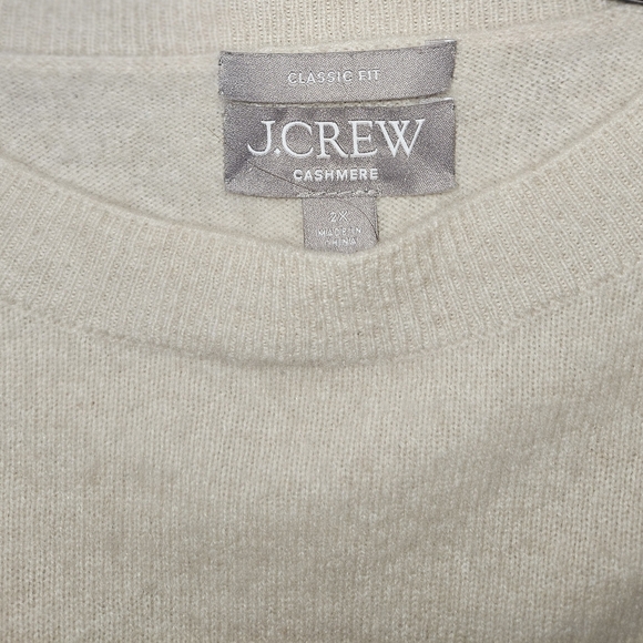 J Crew Cashmere Classic Fit Crewneck Sweater - Picture 3 of 5